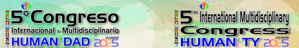 Banner del 5to Congreso Internacional Multidisciplinario Humanidad 2025